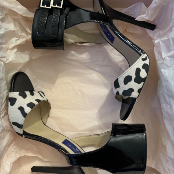 Jimmy Choi x H&M Animal Print Heels - Picture 4 of 6